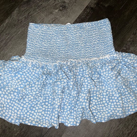 Blue mini skirt - Picture 1 of 2